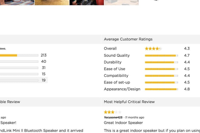 I will import bulk reviews for shopify and writing descriptions