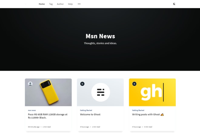 I will in 5 dollar blog and profile website
