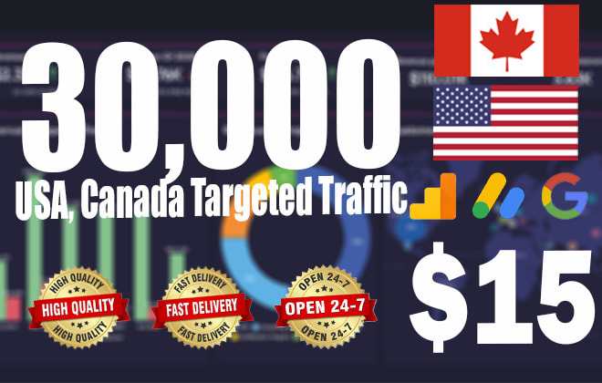 I will increase your web site rank with 30k USA traffic