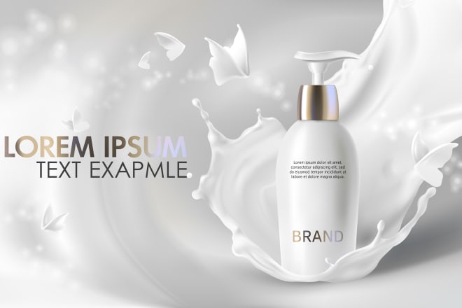 I will luxury cosmetics makeup product packaging design