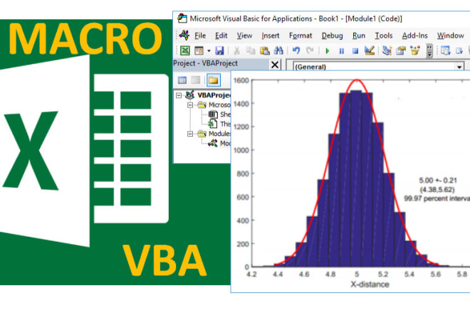 I will macro excel vba application development