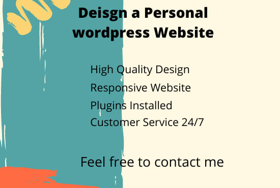 I will make business, personal, blog website using wordpress for you