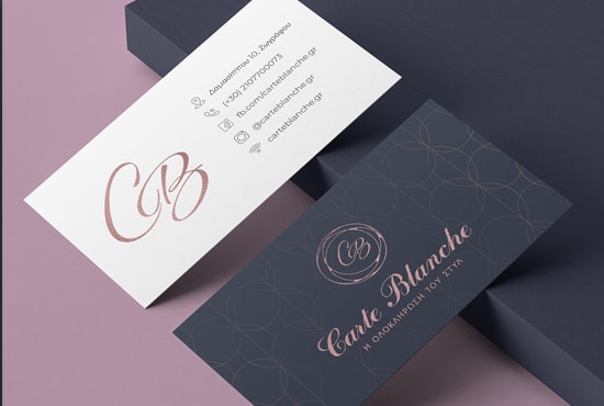 I will make creative business card designs in one hour