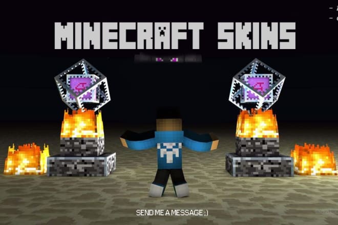 I will make custom minecraft skins for you