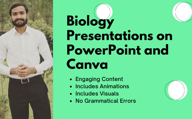 I will make effective biology presentation and diagrams
