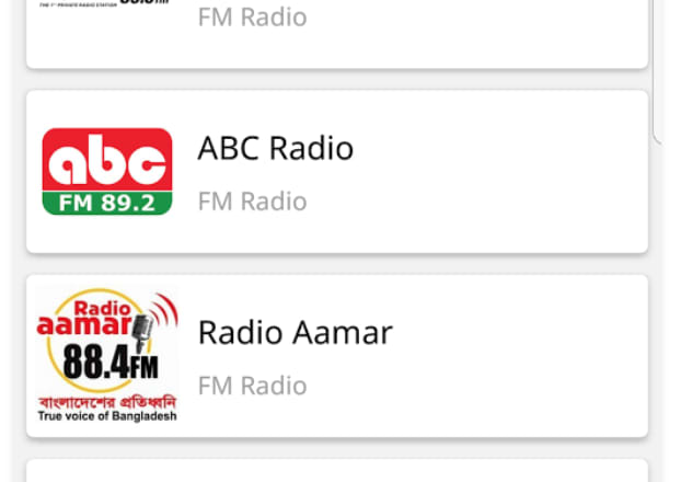 I will make multi station online radio player android app