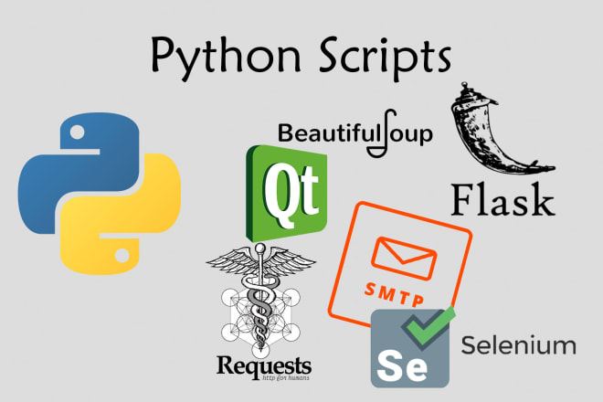I will make or debug your script in python