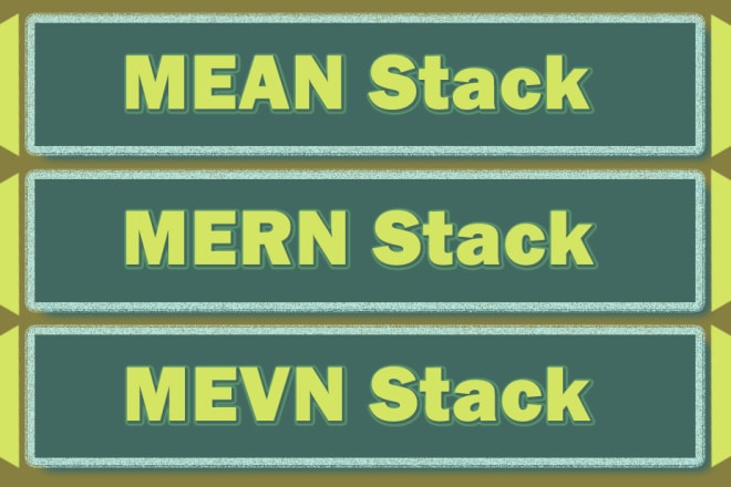 I will make or fix mean mern and mevn web applications
