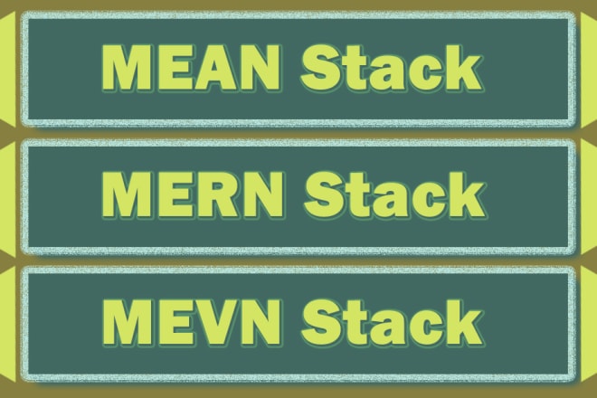 I will make or fix mean mern and mevn web applications