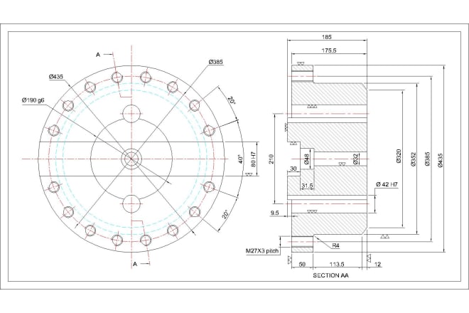 I will make parts and assembly drawing 2d or 3d