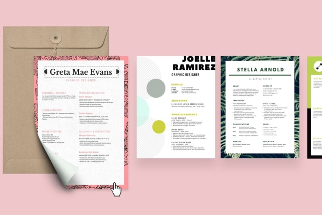 I will make professional cv design