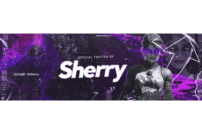 I will make super cool twitter header under 24 hours