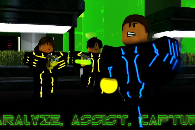 I will make you a roblox gfx for your game or group thumbnail