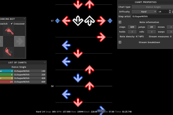 I will make you a stepmania simfile of any song you want