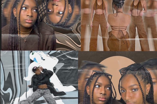 I will make you a y2k aesthetic photo edit