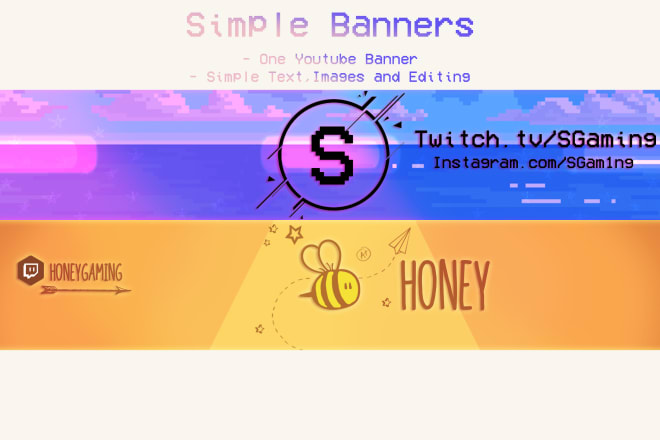 I will make you a youtube banner