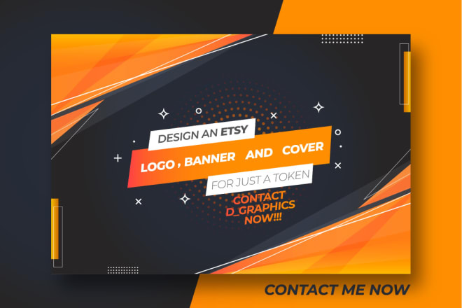 I will make you an etsy banner with a free logo within 24hrs