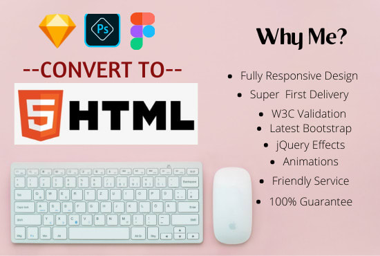 I will make your design to be a responsive and professional website