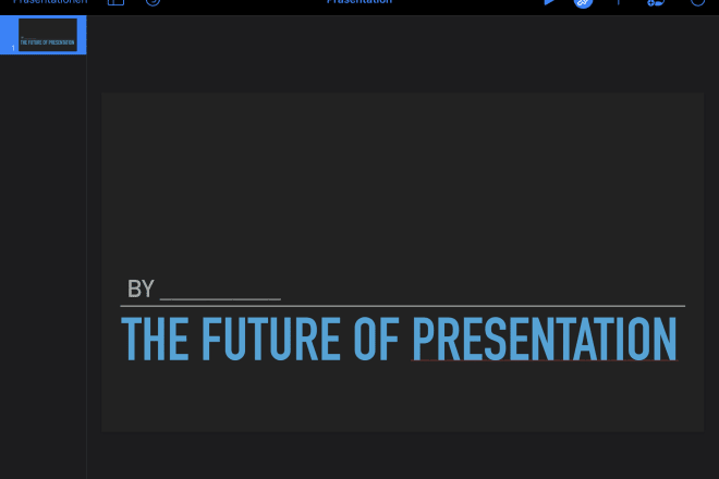 I will make your presentation powerpoint prezi and keynote