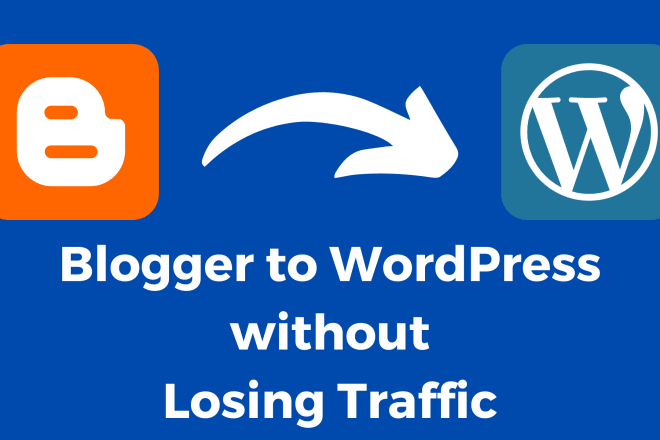 I will migrate your blogger site to wordpress