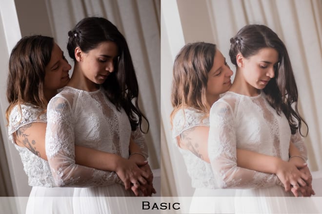 I will offer batch wedding photo editing