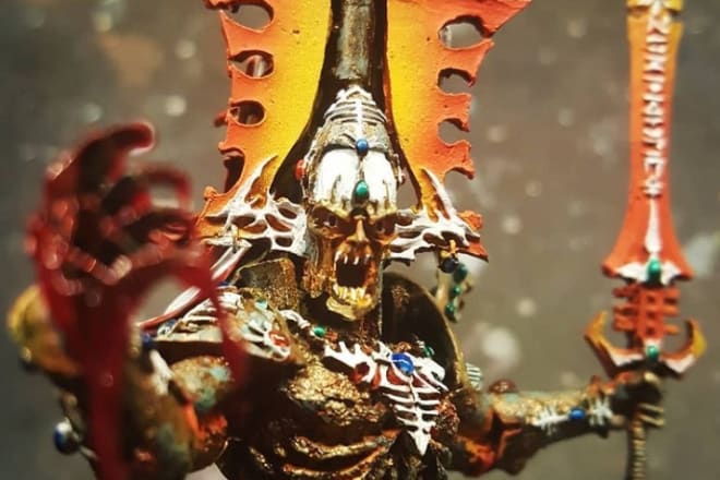 I will paint your miniatures for tabletop games