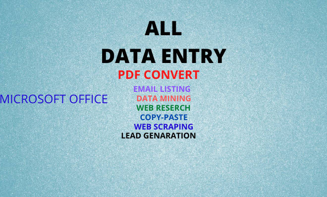 I will pdf to microsoft word and excel, convert to pdf to jpg