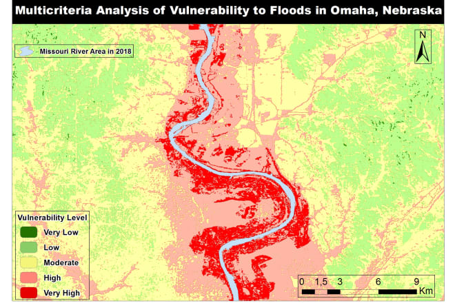 I will perform any gis related service or design you a gis map