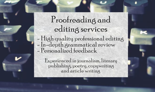 I will precisely proofread and copyedit your content