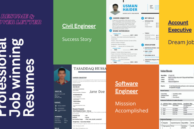 I will prepare job winning professional resume