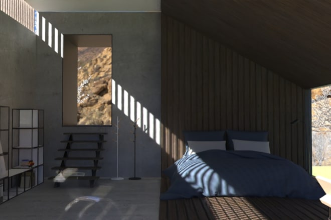 I will professionally design or redesign your room