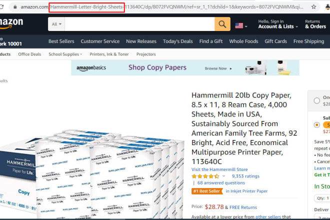 I will professionally make keyword search by using helium10, reverse asins