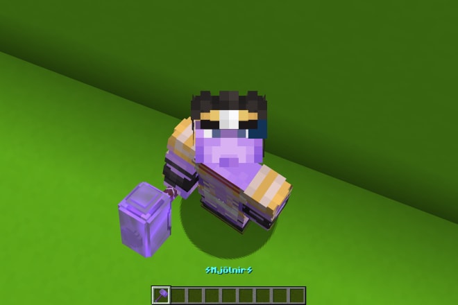 I will program a plugin for a custom item in minecraft