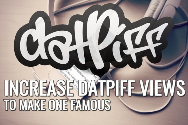 I will promote datpiff UK, USA, do datpiff promotion