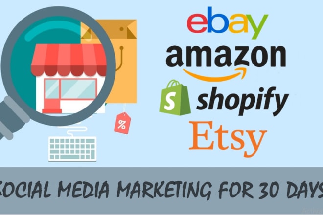 I will promote shopify, etsy, ebay, wix to 3,6 million