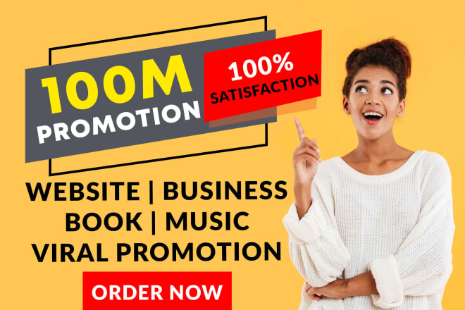 I will promote your website, amazon, product to my blog and social networks