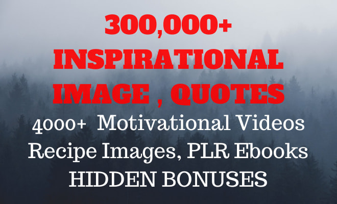 I will provide 4000 HD videos motivation fitness yoga cooking