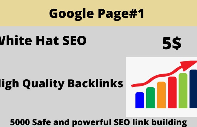 I will provide 5000 SEO high authority backlinks service