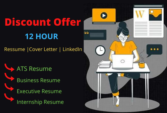 I will provide a business resume, ats resume, internship resume