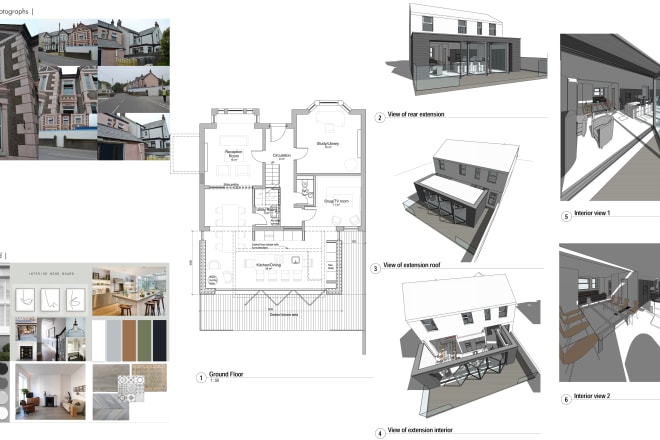 I will provide architectural design and technical services