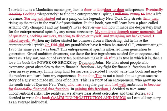 I will provide best book editing and proofreading services