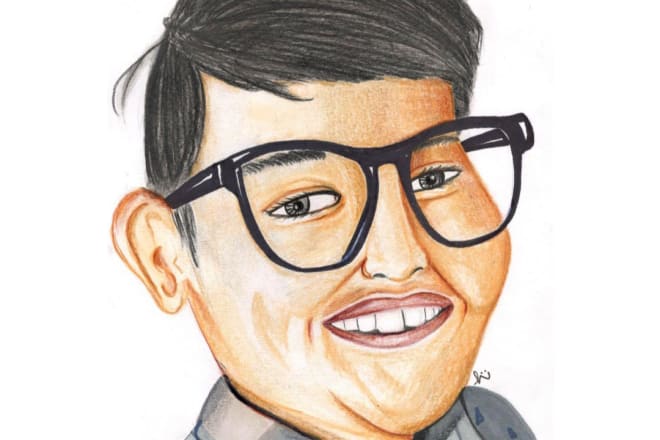 I will provide hand drawn caricature portraits