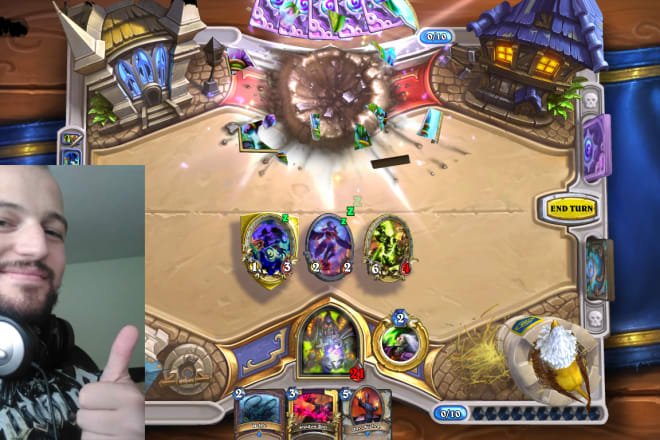 I will provide lessons and coaching for the video game hearthstone