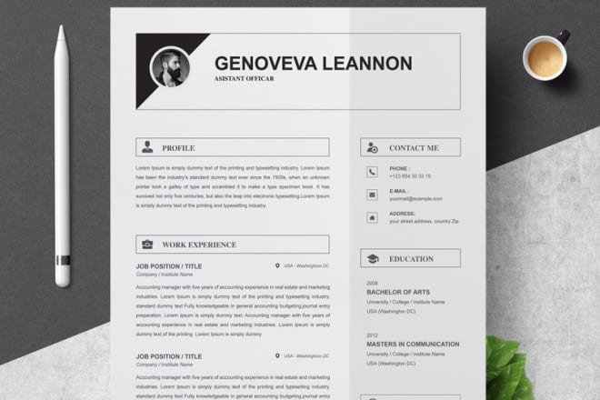 I will provide professional cv, resume, cover letter writing services