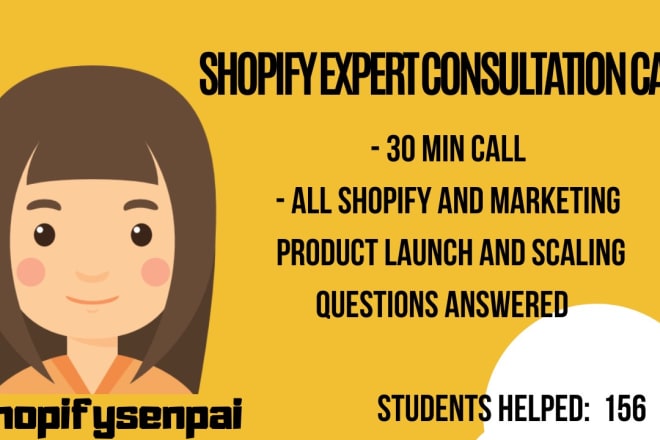 I will provide professional shopify consultation
