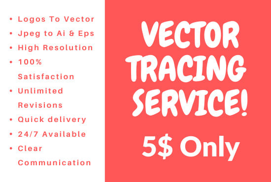 I will provide raster vector conversion service