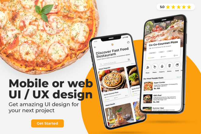 I will provide ui ux design for website or landing page