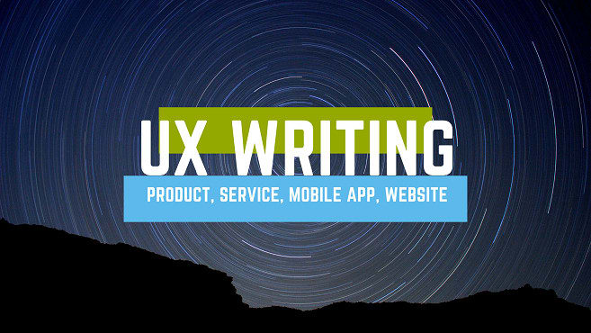 I will provide UX writing for your website,service, product or app