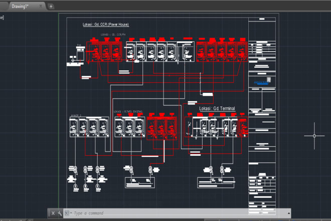I will redesign and redrawing your electrical plan from pdf to dwg