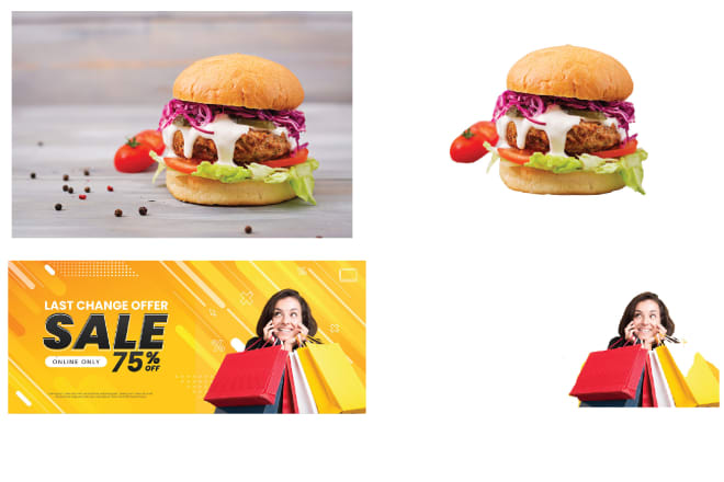 I will remove background from pictures in 5 dollar